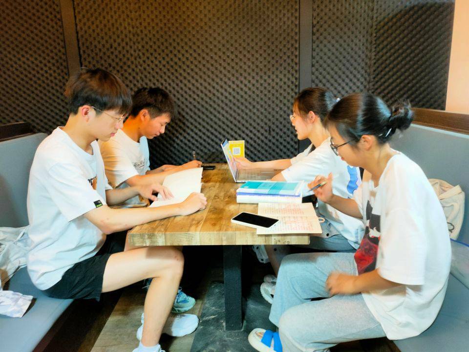 图为实践团队汇总资料