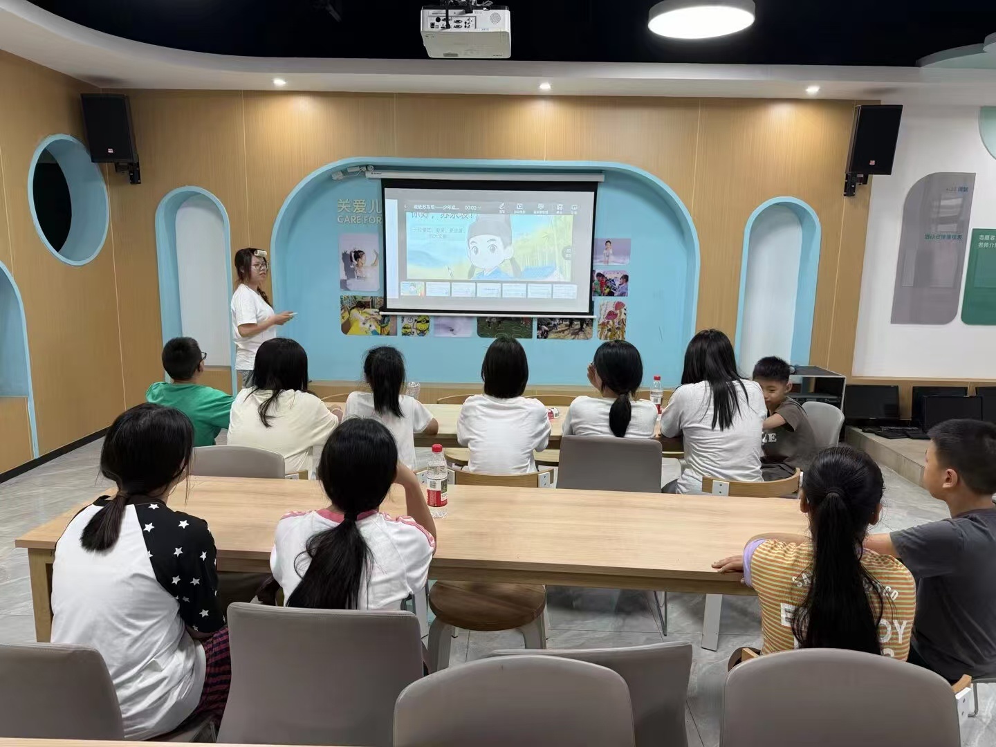 图为东坡特色文化课堂。薛雨娇供图